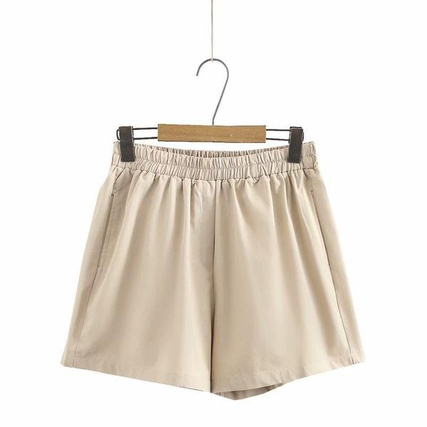 women's shorts plus size xl-4xl casual summer elastic waist simple wide leg fashion, White;black
women's shorts plus size xl-4xl casual summer elastic waist simple wide leg fashion, White;black