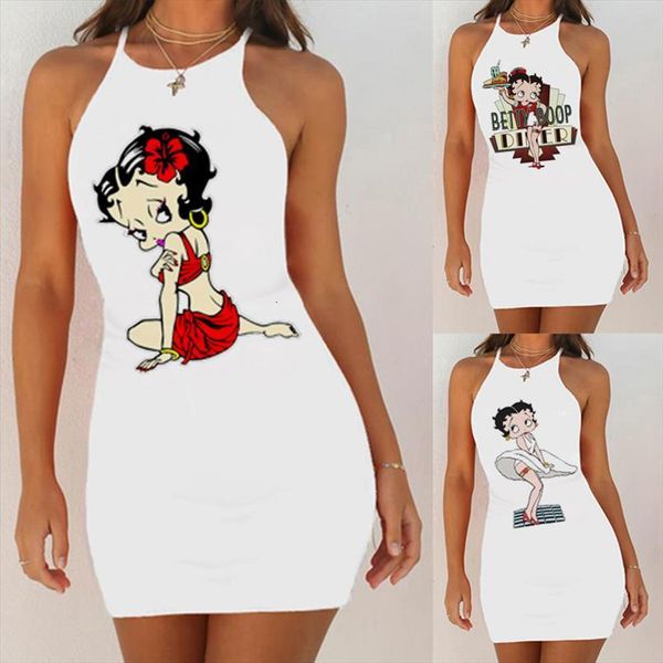 betty boop print summer women dresses clothes backless mini bodycon evening party o neck vestidos de mujer, Black;gray
betty boop print summer women dresses clothes backless mini bodycon evening party o neck vestidos de mujer, Black;gray