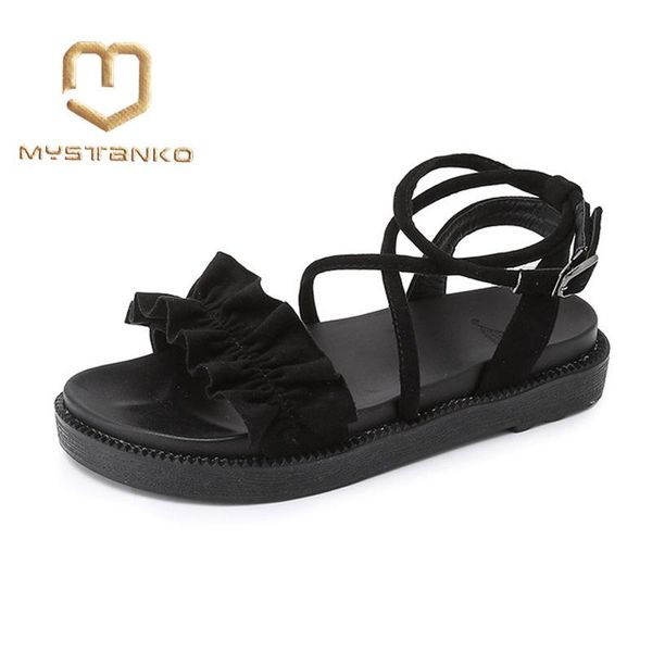 spring women's cute sandals shoes cross laces beach high heel ins style ty-08, Black
spring women's cute sandals shoes cross laces beach high heel ins style ty-08, Black