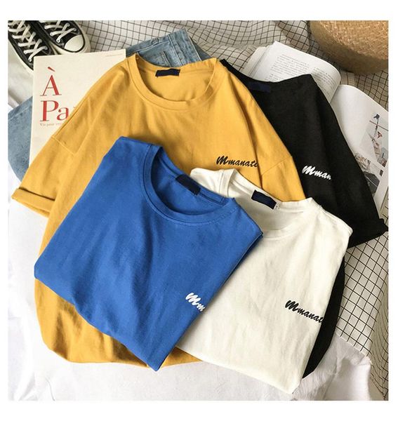 women's t-shirt vintaget-shirts womens summer letter print street o-neck short sleeve loose casual chic bf couple tee harajuku female, White
women's t-shirt vintaget-shirts womens summer letter print street o-neck short sleeve loose casual chic bf couple tee harajuku female, White