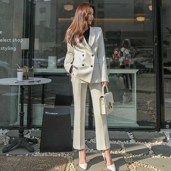 women's jumpsuits & rompers women double striped suits single breasted blazer jacket slim pant 2 pieces set female wear business suit e, Black;white
women's jumpsuits & rompers women double striped suits single breasted blazer jacket slim pant 2 pieces set female wear business suit e, Black;white