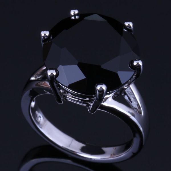 cluster rings noblest round black cubic zirconia silver plated ring v0478, Golden;silver
cluster rings noblest round black cubic zirconia silver plated ring v0478, Golden;silver