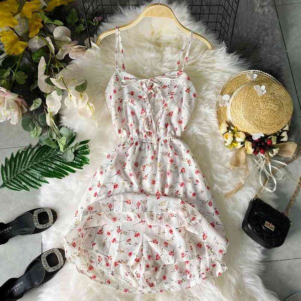 shorts summer spaghetti strap playsuits women floral fitted waist square collar off shoulder casual tie-wrap jumpsuit, White;black
shorts summer spaghetti strap playsuits women floral fitted waist square collar off shoulder casual tie-wrap jumpsuit, White;black