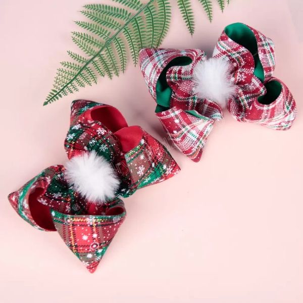 17cm 6.7inch big christmas hair accessories plaid poms kids hairpins new year decorations xmas barrettes, Golden;silver
17cm 6.7inch big christmas hair accessories plaid poms kids hairpins new year decorations xmas barrettes, Golden;silver