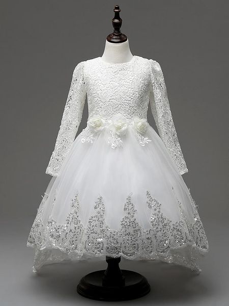 girl's dresses girls wedding long sleeved lace tail flower princess dress ropa de vestido princesa encaje manga larga, Red;yellow
girl's dresses girls wedding long sleeved lace tail flower princess dress ropa de vestido princesa encaje manga larga, Red;yellow