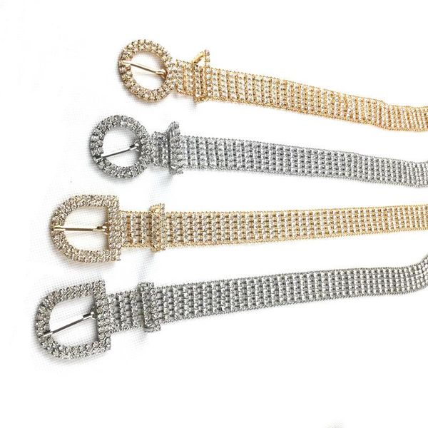 belts waist chain with rhinestones inlaid trendy belt ladies all-match full of diamond metal accessories for women, Black;brown
belts waist chain with rhinestones inlaid trendy belt ladies all-match full of diamond metal accessories for women, Black;brown