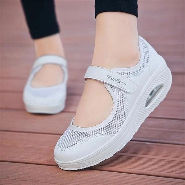sandals women 2021 breathable comfortable female platform wedges shoes solid hook loop mesh, Black
sandals women 2021 breathable comfortable female platform wedges shoes solid hook loop mesh, Black