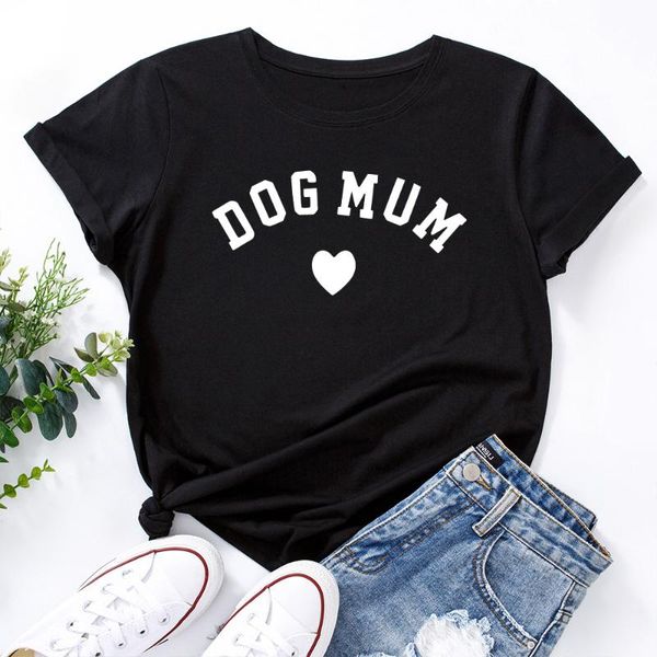 women's t-shirt summer letter dog mum print women clothing plus size 100%cotton t shirt o neck short sleeve tee woman tshirts, White
women's t-shirt summer letter dog mum print women clothing plus size 100%cotton t shirt o neck short sleeve tee woman tshirts, White