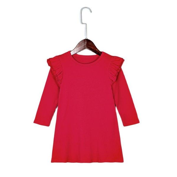 girl's dresses baby girls long sleeve cotton clothes spring summer soild color kids casual children 1-6t, Red;yellow
girl's dresses baby girls long sleeve cotton clothes spring summer soild color kids casual children 1-6t, Red;yellow