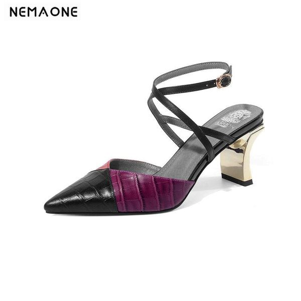 dress shoes 2021 women genuine leather sandals fashion pointed toe high heel summer ladies casual party, Black
dress shoes 2021 women genuine leather sandals fashion pointed toe high heel summer ladies casual party, Black