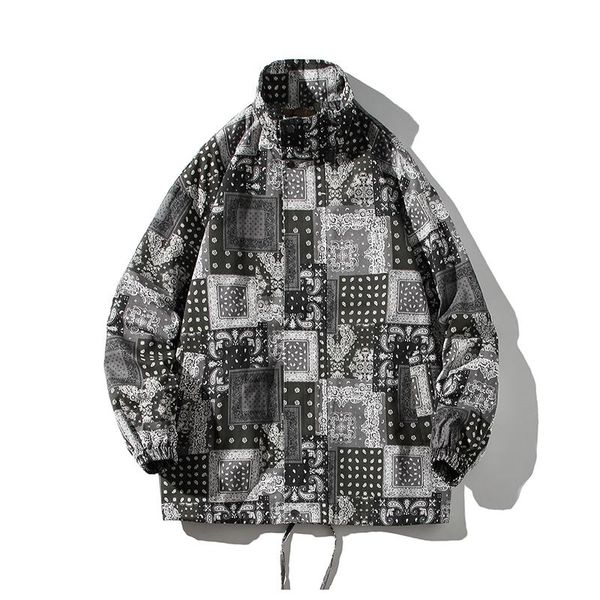 men's jackets men harajuku jacket 2021 mens autumn casual windproof coats hip hop streetwear male printed stand collar 5xl, Black;brown
men's jackets men harajuku jacket 2021 mens autumn casual windproof coats hip hop streetwear male printed stand collar 5xl, Black;brown