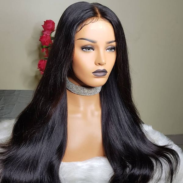 26 inch lace front synthetic hair wigs straight natural color frontal wig pre plucked for black women with baby hair 180%density
26 inch lace front synthetic hair wigs straight natural color frontal wig pre plucked for black women with baby hair 180%density