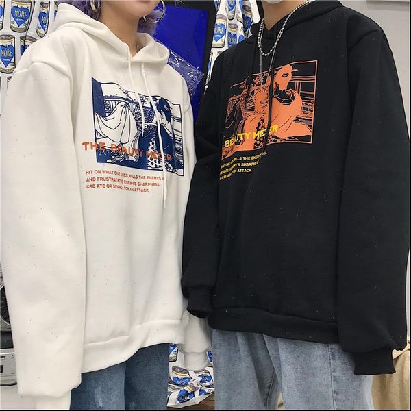 spring printed pullover plus womens sweatshirts velvet oversize hoody fashion casual, Black
spring printed pullover plus womens sweatshirts velvet oversize hoody fashion casual, Black