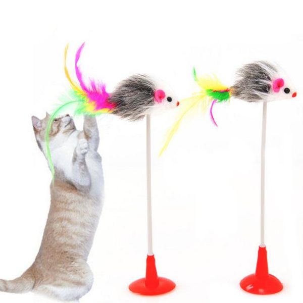 cat toys feather toy stable sucker stand plastic stick interactive 1 pcs plush mouse pet kitten coloful
cat toys feather toy stable sucker stand plastic stick interactive 1 pcs plush mouse pet kitten coloful
