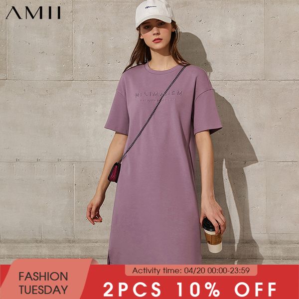 amii minimalism new causal dress for women offical lady oneck loose letter embroidery aline womens summer dress 12120097, Black;gray
amii minimalism new causal dress for women offical lady oneck loose letter embroidery aline womens summer dress 12120097, Black;gray