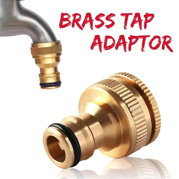watering equipments 3/4" brass garden tap thread quick connector valve 5/8" faucet adapter copper metal threaded water pipe 1 pcs
watering equipments 3/4" brass garden tap thread quick connector valve 5/8" faucet adapter copper metal threaded water pipe 1 pcs