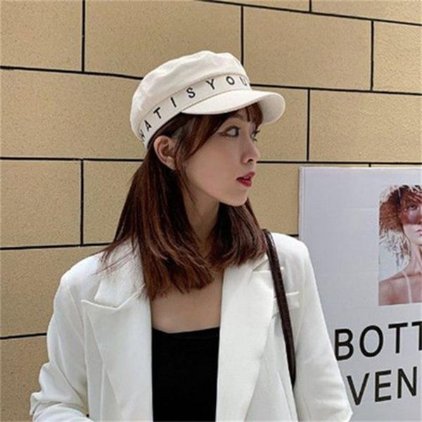 berets octagonal hat female spring and autumn korean version trendy fashion leisure japanese letter network red painter beret, Blue;gray
berets octagonal hat female spring and autumn korean version trendy fashion leisure japanese letter network red painter beret, Blue;gray
