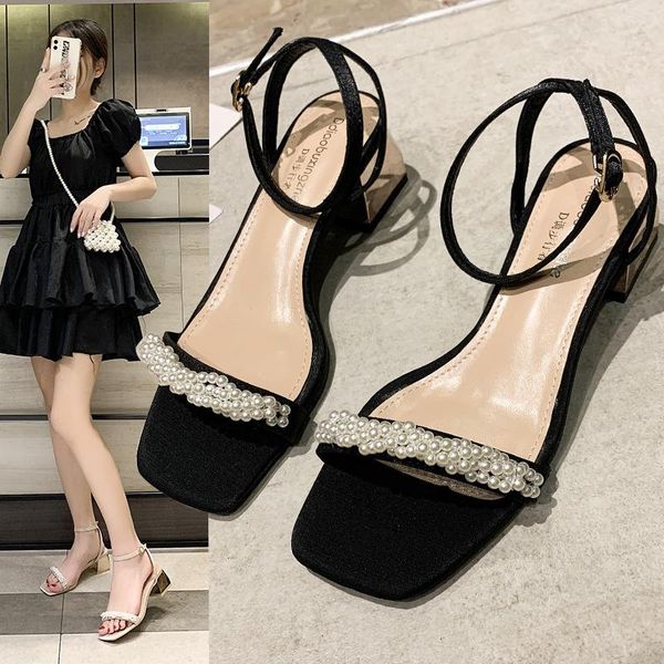 comfort shoes for women 2021 summer med high heel sandals all-match shallow mouth suit female beige buckle strap medium velvet n dress, Black
comfort shoes for women 2021 summer med high heel sandals all-match shallow mouth suit female beige buckle strap medium velvet n dress, Black
