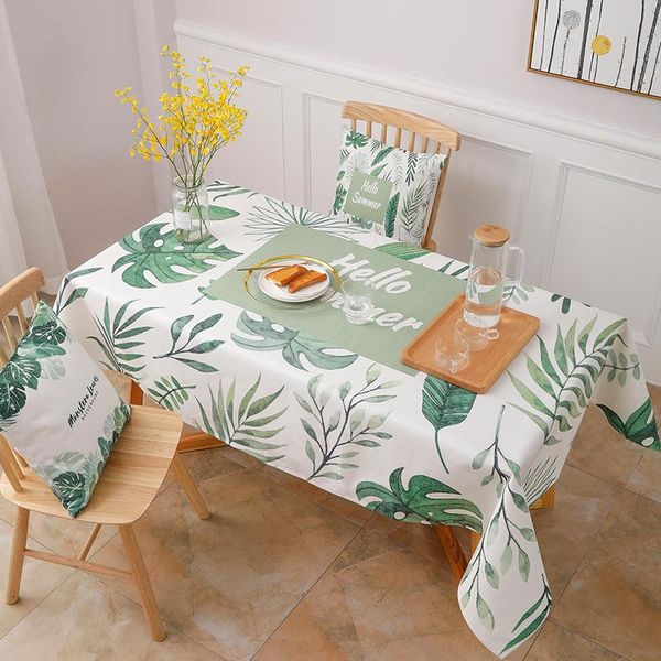 table cloth 2021 designed nordic style green plants printed 100%polyester waterproof tablecloth
table cloth 2021 designed nordic style green plants printed 100%polyester waterproof tablecloth