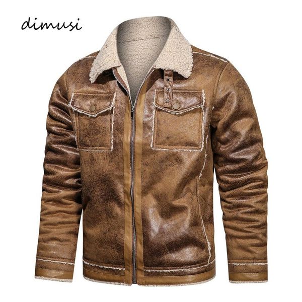 men's jackets dimusi winter mens motorcycle casual thick hiking windbreaker coats man outdoor fleece warm pu leather jacket clothing, Black;brown
men's jackets dimusi winter mens motorcycle casual thick hiking windbreaker coats man outdoor fleece warm pu leather jacket clothing, Black;brown