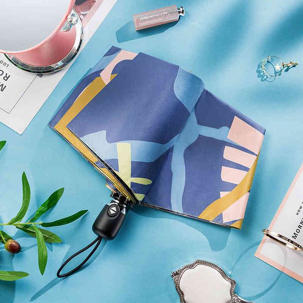black gum pattern sunscreen automatic folding student sunny and rainy dual purpose sunshade umbrella
black gum pattern sunscreen automatic folding student sunny and rainy dual purpose sunshade umbrella