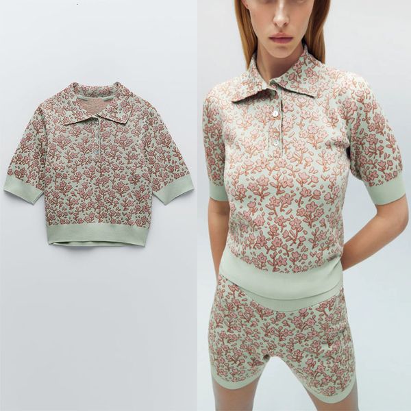 sweaters green vintage jacquard knit sweater women short sleeve spring knitted female fashion front button flower pullover, White;black
sweaters green vintage jacquard knit sweater women short sleeve spring knitted female fashion front button flower pullover, White;black
