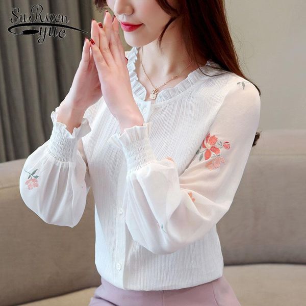 fashion spring long sleeve chiffon women shirts 2021 causal womens and blouses floral female clothes ol blouse 1876 50 women's &, White
fashion spring long sleeve chiffon women shirts 2021 causal womens and blouses floral female clothes ol blouse 1876 50 women's &, White