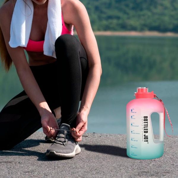 3.78l 2.5l 128oz gallon water bottle with straw clear plastic drinking bottles tool jug sports cup
3.78l 2.5l 128oz gallon water bottle with straw clear plastic drinking bottles tool jug sports cup