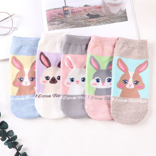 fashion socks straight board boat women cartoon rabbit design 2021 spring cotton, Black;white
fashion socks straight board boat women cartoon rabbit design 2021 spring cotton, Black;white