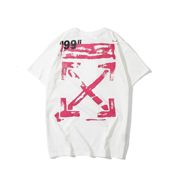 popular logo t-shirt off short sleeve t-shirt ow white crew neck back red rendering sleeve arrow tide brand, White;black
popular logo t-shirt off short sleeve t-shirt ow white crew neck back red rendering sleeve arrow tide brand, White;black