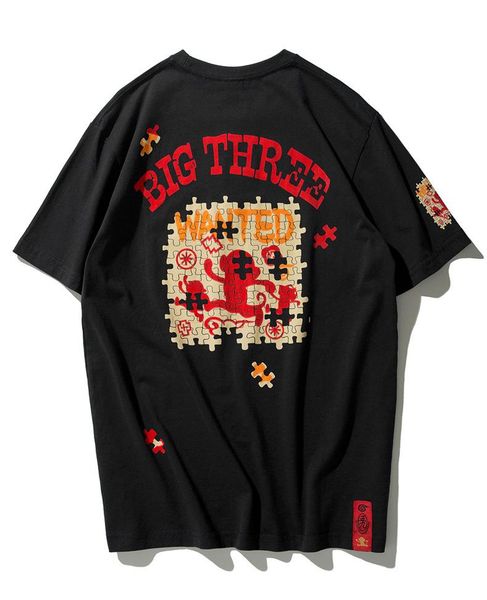 men's t-shirts little monkey cartoon anime printing hip hop short sleeve tees summer 2021 quality 100% cotton streetwear t shirt men m-, White;black
men's t-shirts little monkey cartoon anime printing hip hop short sleeve tees summer 2021 quality 100% cotton streetwear t shirt men m-, White;black