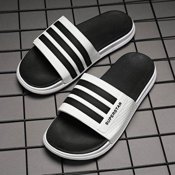 Slides women 2021 trend Women Summer Shower Slippers Outdoor Beach Soft Non-slip Female Flip Flops Leather pu Home, Black a52
Slides women 2021 trend Women Summer Shower Slippers Outdoor Beach Soft Non-slip Female Flip Flops Leather pu Home, Black a52