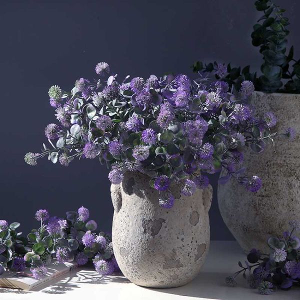decorative flowers & wreaths 1pc plastic ball daisy simulation flower bouquet living room decoration interior layout arrangement material
decorative flowers & wreaths 1pc plastic ball daisy simulation flower bouquet living room decoration interior layout arrangement material