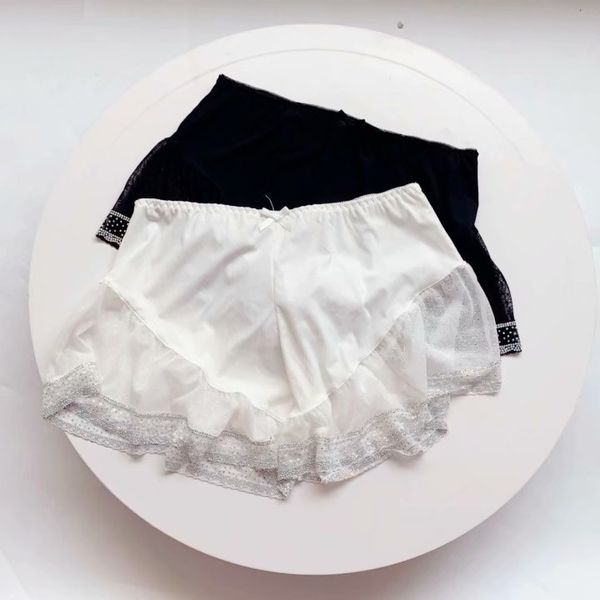 210k spot plus-sized plus size ice silk korean style lace mesh patchwork safety pants womens safety leggings, Black;white
210k spot plus-sized plus size ice silk korean style lace mesh patchwork safety pants womens safety leggings, Black;white
