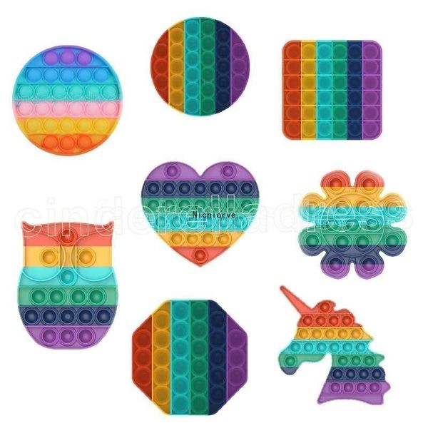 push fidget toy rainbow bubble sensory autism special needs stress reliever it squeeze sensory toy for kids family dhl fast shipping
push fidget toy rainbow bubble sensory autism special needs stress reliever it squeeze sensory toy for kids family dhl fast shipping