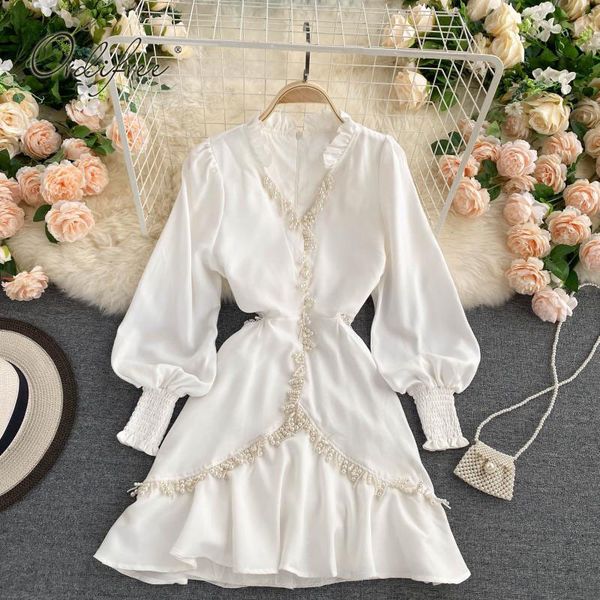 spring autumn women party mini long sleeve ruffle vintage short tunic white chiffon dress 210415, Black;gray
spring autumn women party mini long sleeve ruffle vintage short tunic white chiffon dress 210415, Black;gray