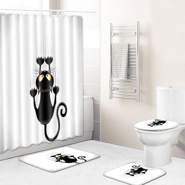 modern curtain for bath 4pcs set floor decoration hangings bathroom anti-slip mats shower cabin waterproof toilet seat cover rug curtains
modern curtain for bath 4pcs set floor decoration hangings bathroom anti-slip mats shower cabin waterproof toilet seat cover rug curtains