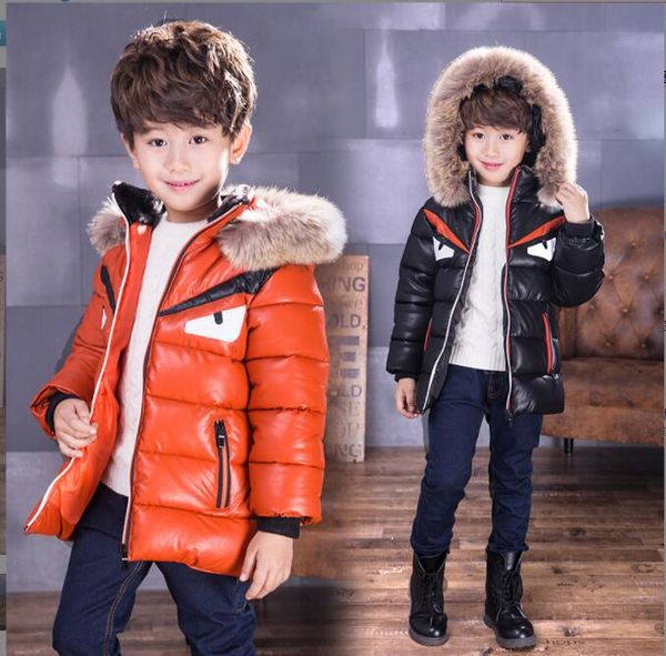 kids winter down coat boys coats fur hooded jacket for 2-12yrs child toddler girls children zipper warm pu material, Blue;gray
kids winter down coat boys coats fur hooded jacket for 2-12yrs child toddler girls children zipper warm pu material, Blue;gray