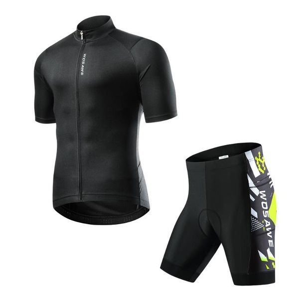 racing sets quick-drying non-slip cycling jersey set mtb road bike suit pants and short sleeve equipment, Black;blue
racing sets quick-drying non-slip cycling jersey set mtb road bike suit pants and short sleeve equipment, Black;blue