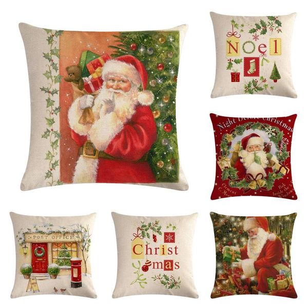 christmas pilow gift pillow cover 45x45cm cushion for sofa decorations home cojines cushion/decorative
christmas pilow gift pillow cover 45x45cm cushion for sofa decorations home cojines cushion/decorative