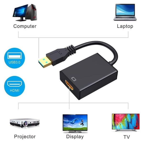 audio cables & connectors usb 3.0 to adapter 1080p full hd external video card multi monitor converter cable for windows 7/8/10 lap
audio cables & connectors usb 3.0 to adapter 1080p full hd external video card multi monitor converter cable for windows 7/8/10 lap