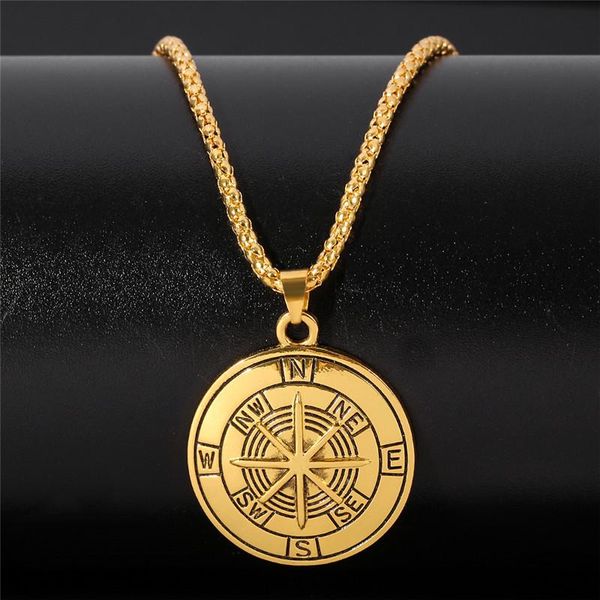 pendant necklaces classic antique compass round necklace for men gold silver color vintage viking talisman jewelry gift friends
pendant necklaces classic antique compass round necklace for men gold silver color vintage viking talisman jewelry gift friends