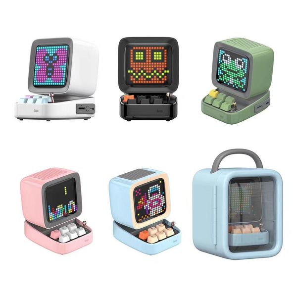 divoom ditoo retro pixel art bluetooth portable loudspeaker alarm clock diy led screen through app electronic gadget gift home decoration
divoom ditoo retro pixel art bluetooth portable loudspeaker alarm clock diy led screen through app electronic gadget gift home decoration
