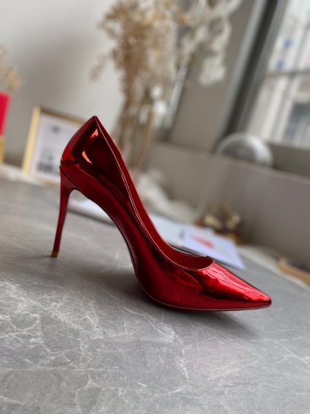 dress shoes show super high heel thin pointed single red heels female wedding girl, Black
dress shoes show super high heel thin pointed single red heels female wedding girl, Black