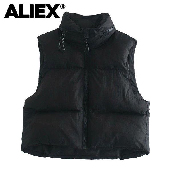 women's vests aliex ® drop women fashion hooded hidden inside cropped padded waistcoat vintage sleeveless zip-up female outerwear, Black;white
women's vests aliex ® drop women fashion hooded hidden inside cropped padded waistcoat vintage sleeveless zip-up female outerwear, Black;white