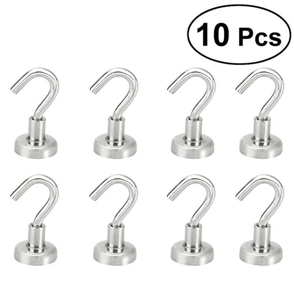 hooks & rails 10pcs super strong magnetic hanger magic wall door hook mini heavy duty holder for home storage organization
hooks & rails 10pcs super strong magnetic hanger magic wall door hook mini heavy duty holder for home storage organization