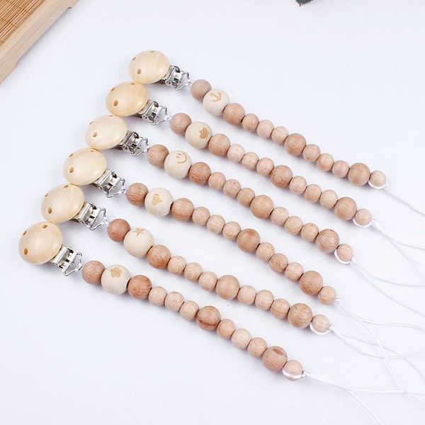 pacifiers# baby beech wood beaded pacifier clip dummy chain nipple holder infant soother teether for feeding accesories
pacifiers# baby beech wood beaded pacifier clip dummy chain nipple holder infant soother teether for feeding accesories