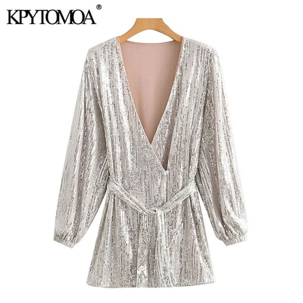 women chic fashion with belt shiny sequin wrap mini dress vintage deep v neck long sleeve female dresses vestidos 210420, Black;gray
women chic fashion with belt shiny sequin wrap mini dress vintage deep v neck long sleeve female dresses vestidos 210420, Black;gray