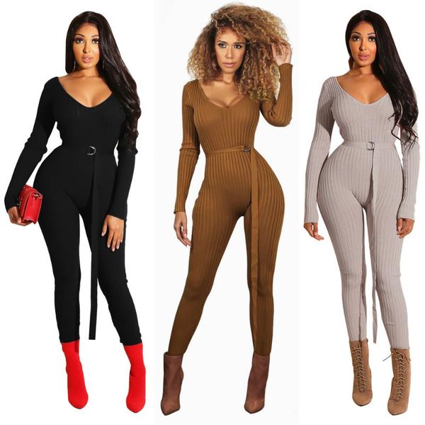 women's jumpsuits & rompers wjustforu winter knitted bandage jumpsuit women long sleeve casual bodycon fashion off shoulder elegant fem, Black;white
women's jumpsuits & rompers wjustforu winter knitted bandage jumpsuit women long sleeve casual bodycon fashion off shoulder elegant fem, Black;white
