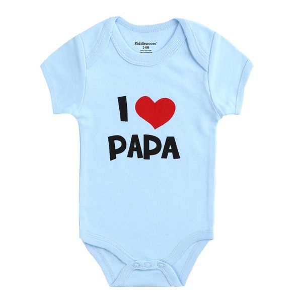 kiddiezoom baby boy girl clothes short sleeve i love papa print summer romper born jumpsuits rompers product, Blue
kiddiezoom baby boy girl clothes short sleeve i love papa print summer romper born jumpsuits rompers product, Blue